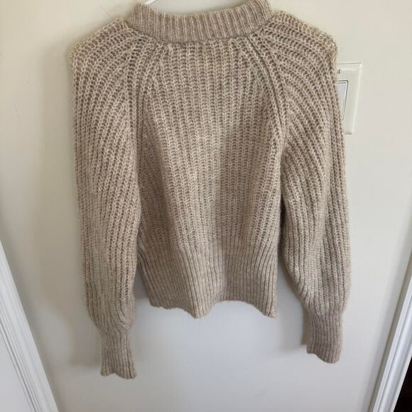 Zara Thick Knit Wool Blend Cardigan - Picture 5 of 5
